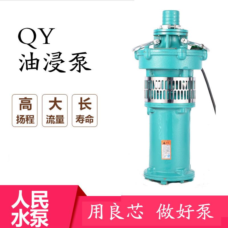 杭州总厂 QY充油式油浸泵农田灌溉工业喷泉泵 家用抽水泵