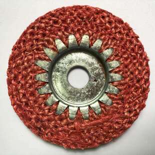 东大牌红橙紫绿铁芯麻轮角磨机研磨抛光不锈钢磨片抛光轮