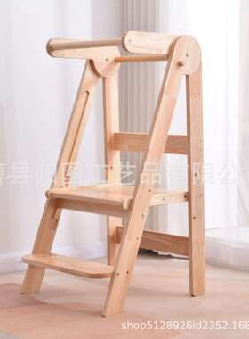 儿童蒙氏学习塔折叠洗漱凳幼儿台阶凳子宝宝洗手梯learning tower