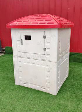 玻璃钢井房拼装式井堡农田灌溉农村浇地一体化SMC模压井屋工程