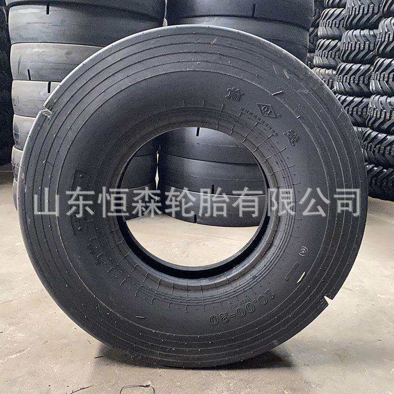 前进1000-20 L-4S井下铲运机轮胎14层级 1200-24斜交光面工程轮胎