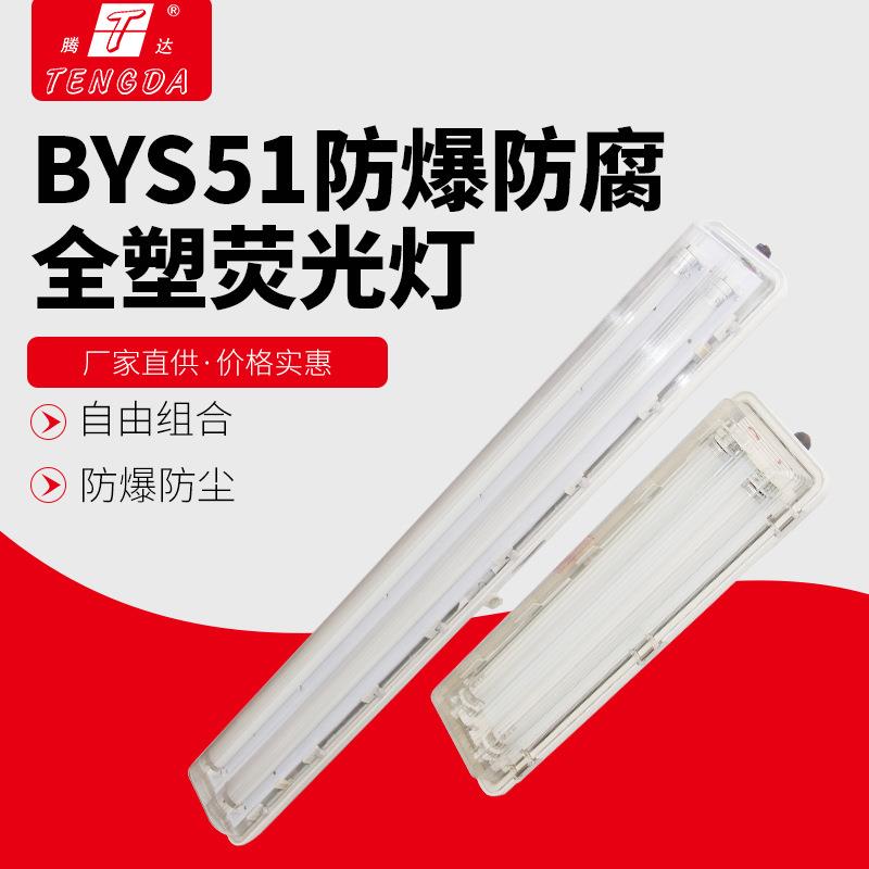 kwys51-2*30wled防爆防腐全塑荧光灯双灯管工程塑料外壳双管