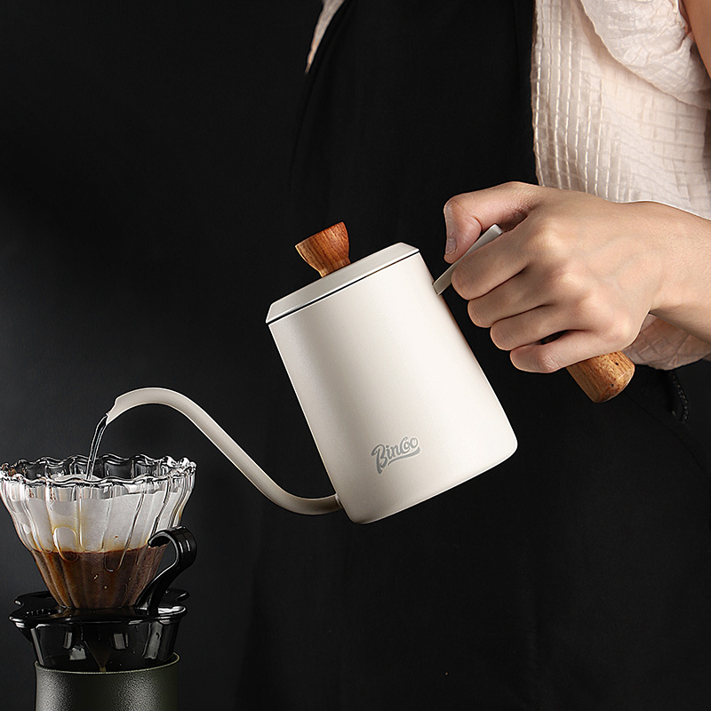 手冲壶小型迷你咖啡壶长嘴细口壶不锈钢挂耳注水T壶家用咖啡器具