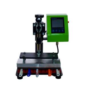 热转印烫笔广告笔机 圆珠笔LOGO烫印机摇头热转印烫画机厂家