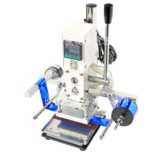 数显小型成品烫金机 手压痕烙印机 皮革压花烙木机铜模可调温