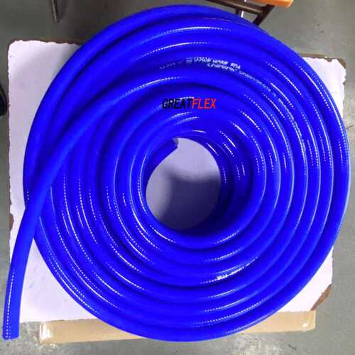 GREATFLEX卫生级双层蓝色夹线编织暖风管水箱水管BP20