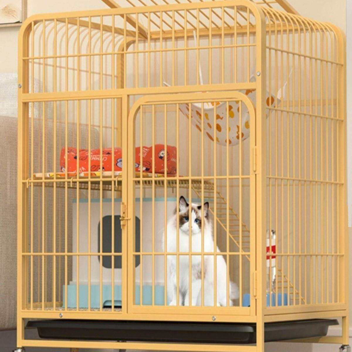 厂家猫别墅猫笼家用厕所中型小型猫窝猫咪自由空间一用品体内,3C数码配件,USB灯,淘宝优惠券,粉丝福利购,淘宝优惠卷