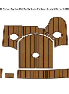 2000 Rinker Captiva 232 Cuddy 游艇船舶EVA柚木地板 eBay热销