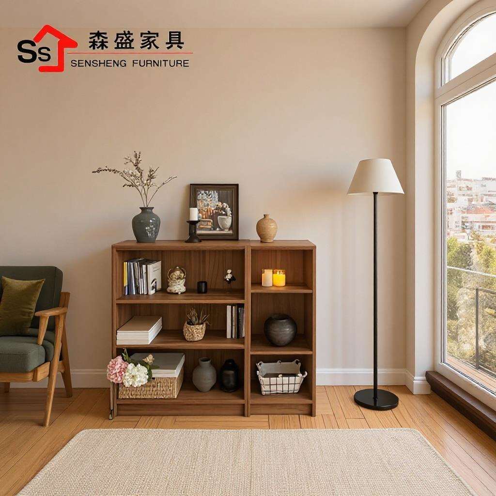 毕利柜收纳柜书柜自由组合靠墙柜子展示柜置物客厅落地储物柜