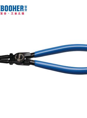 Booher宝合工具 德式CrV穴用直口卡簧钳BH2108307/09 7