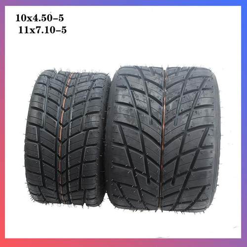 卡丁车雪地轮胎5寸雨胎轮胎10x4.50-5 11x 7.10/6.00-5寸 防滑