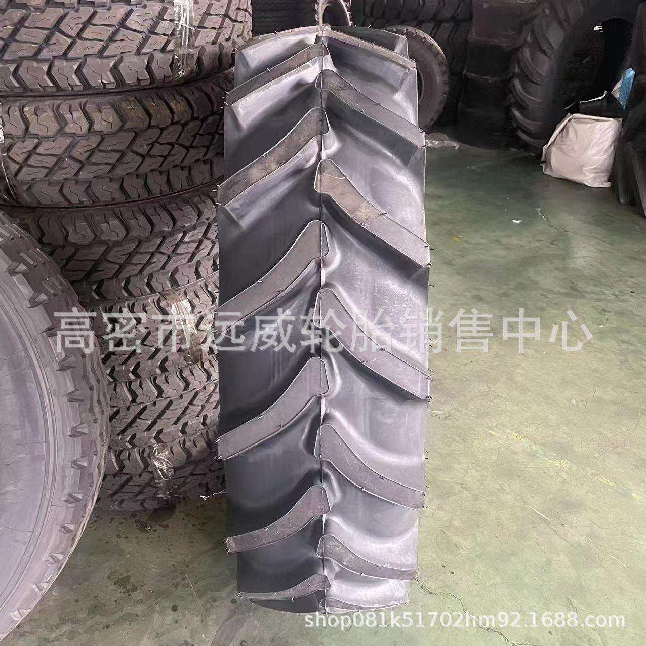 甲子拖拉机农用轮胎11.2/12.4/13.6/14.9/16.9-28旱田R-1人字花纹