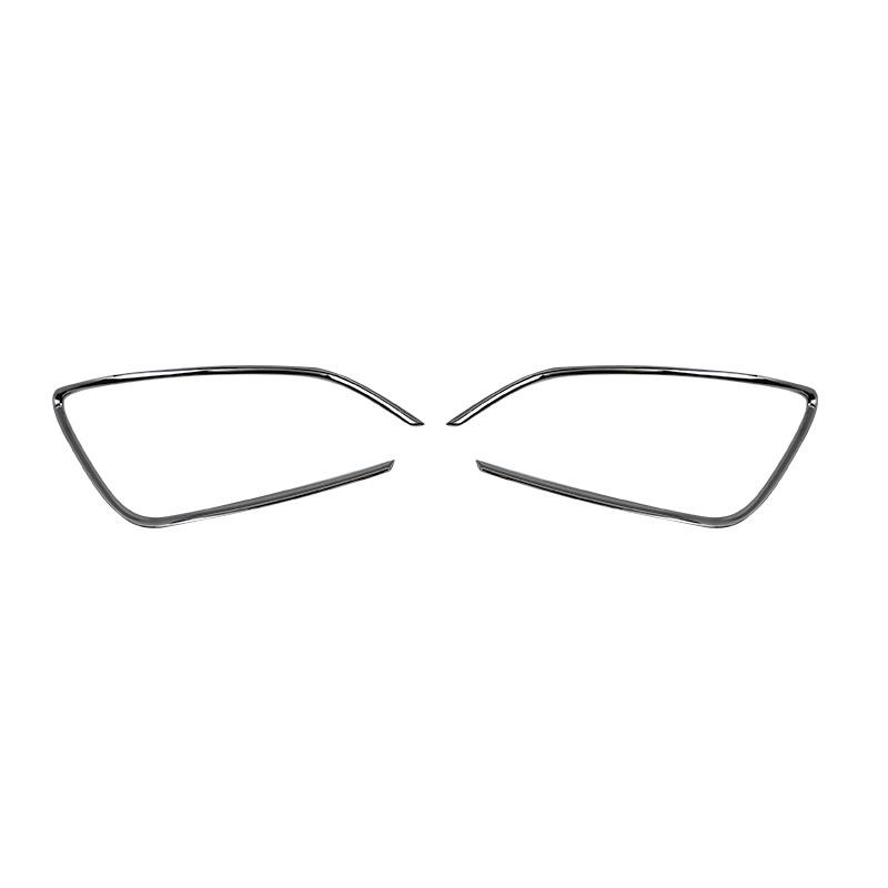 13款 新胜达 IX45 前雾灯框 前雾灯罩 前杠灯饰框 雾灯装饰框