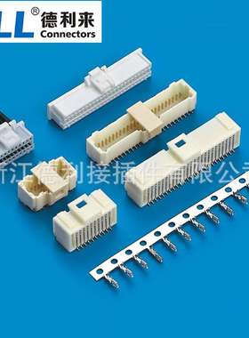 专业生产molex1.0mm 501189带扣全系列连接器 MOX1.0单双排连接器