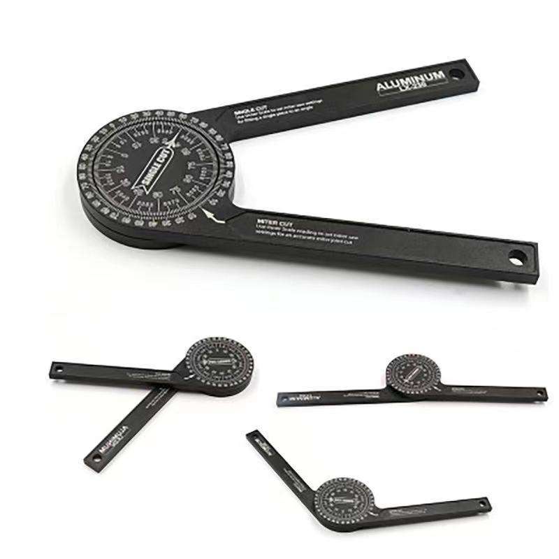 【月销10000+】木工360水平角度规 量角规 木工角尺木工切割定位