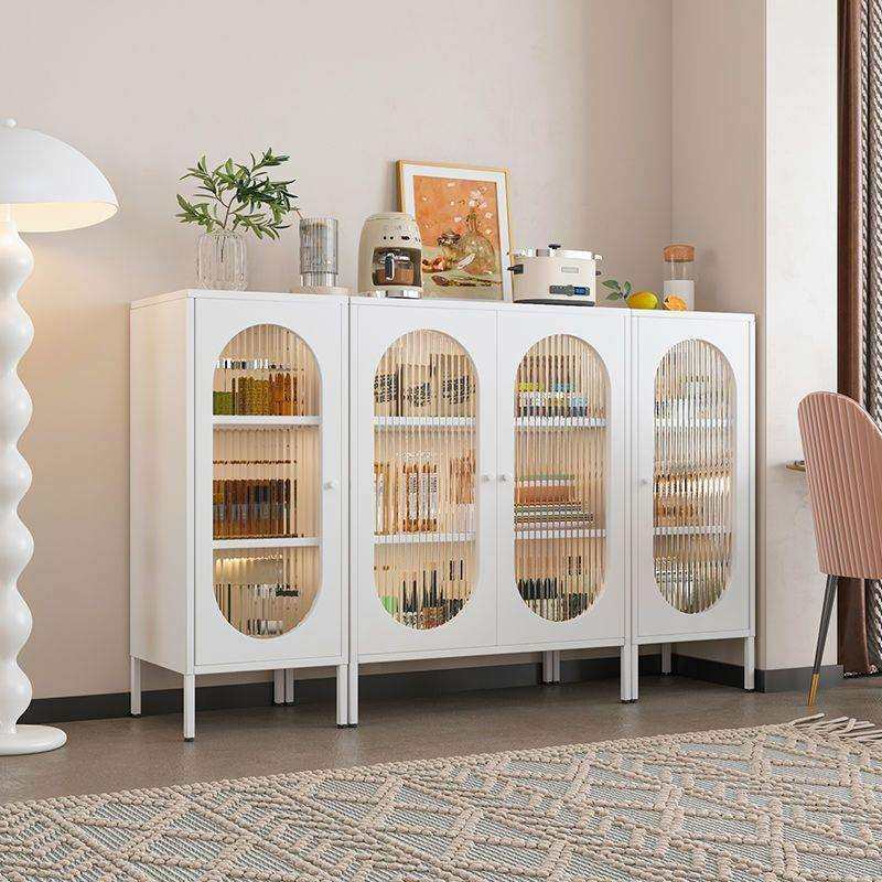 铁艺餐边柜碗柜置物柜家用厨房客厅茶水柜酒柜储物柜靠墙收纳柜子,3C数码配件,USB灯,淘宝优惠券,粉丝福利购,淘宝优惠卷