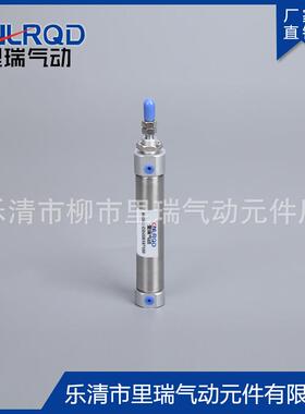 厂家供应 型小型迷你气缸CDJ2B16X100 不锈钢行程可调气缸