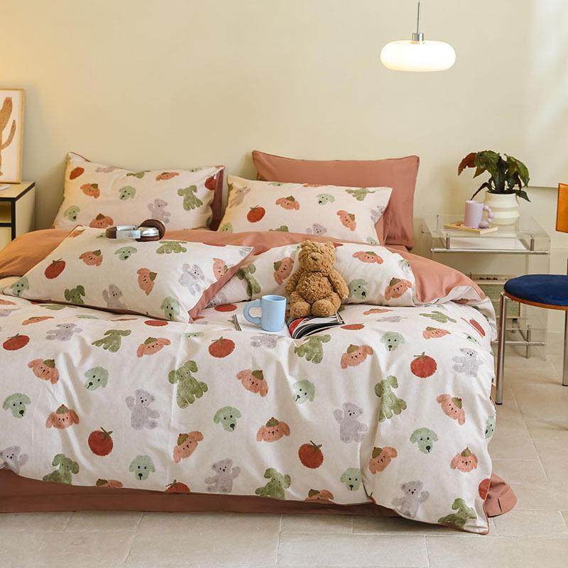 全棉磨毛四件套嵌绳工艺款 1.5m床单款四件套 秋冬全棉加厚床品,3C数码配件,USB灯,淘宝优惠券,粉丝福利购,淘宝优惠卷