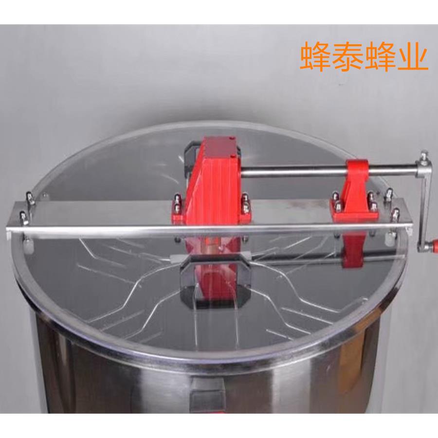 蜂旺出口6框摇蜜机 六框手动带支架摇蜜机 蜂蜜分离机甩蜜机