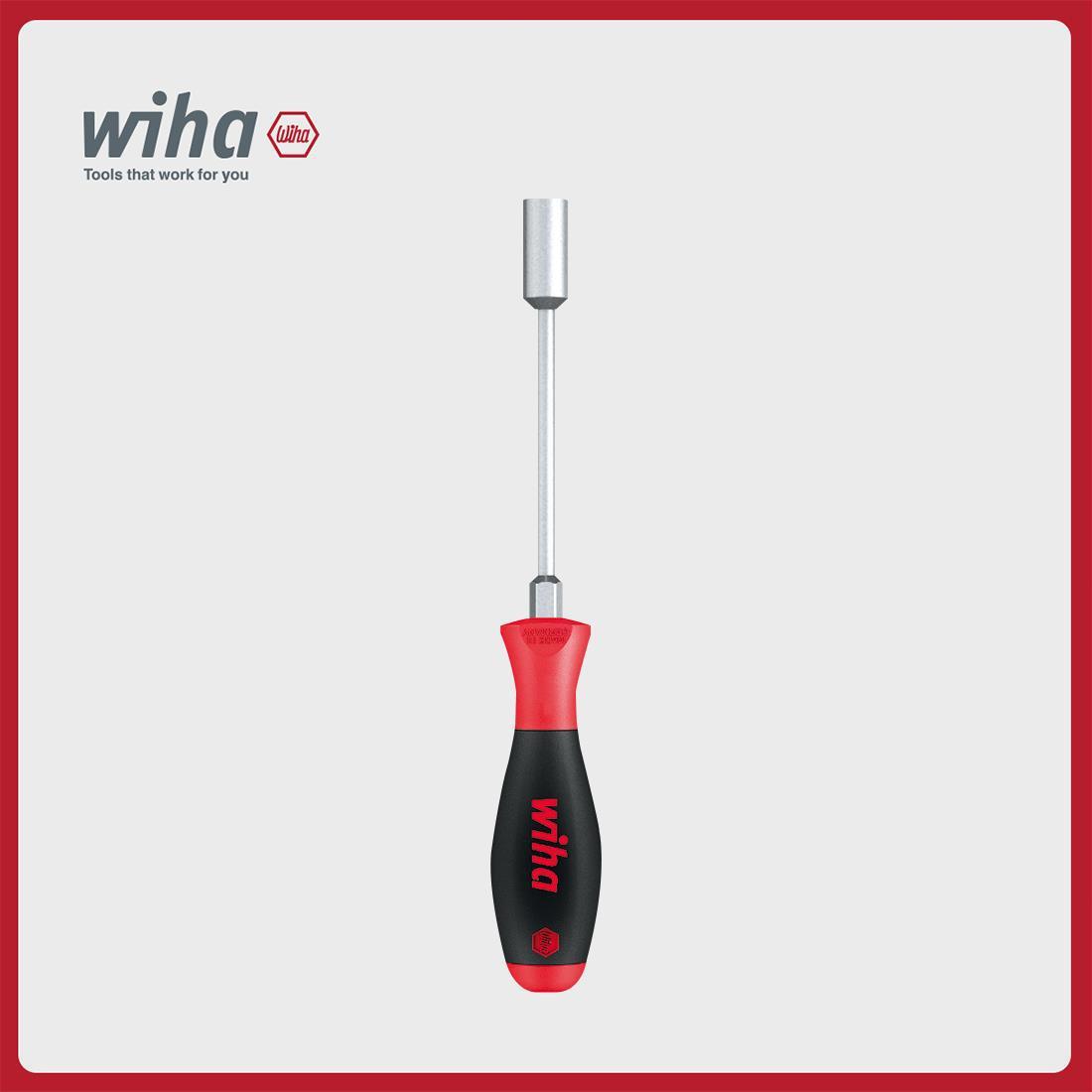 wiha威汉德国英制Softfinish®六角螺母起子