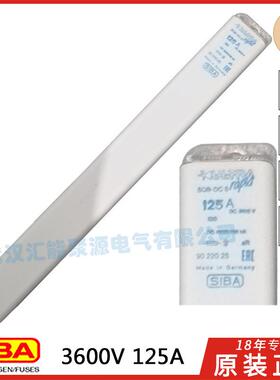siba轨道交通熔断器9022025 SQB-DC0-DC2 100A125A 160A DC3600V