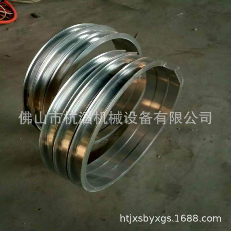 杭滔牌DQ系列镀锌圆法兰打圈机 铁皮法兰卷圆机 数控卷圈机