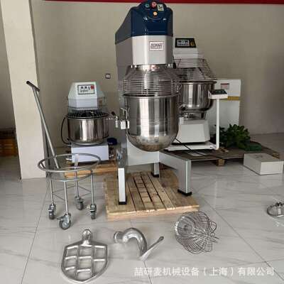 喆研麦立式搅拌机高速三功能10-80升打蛋机stand mixer肉馅搅拌机