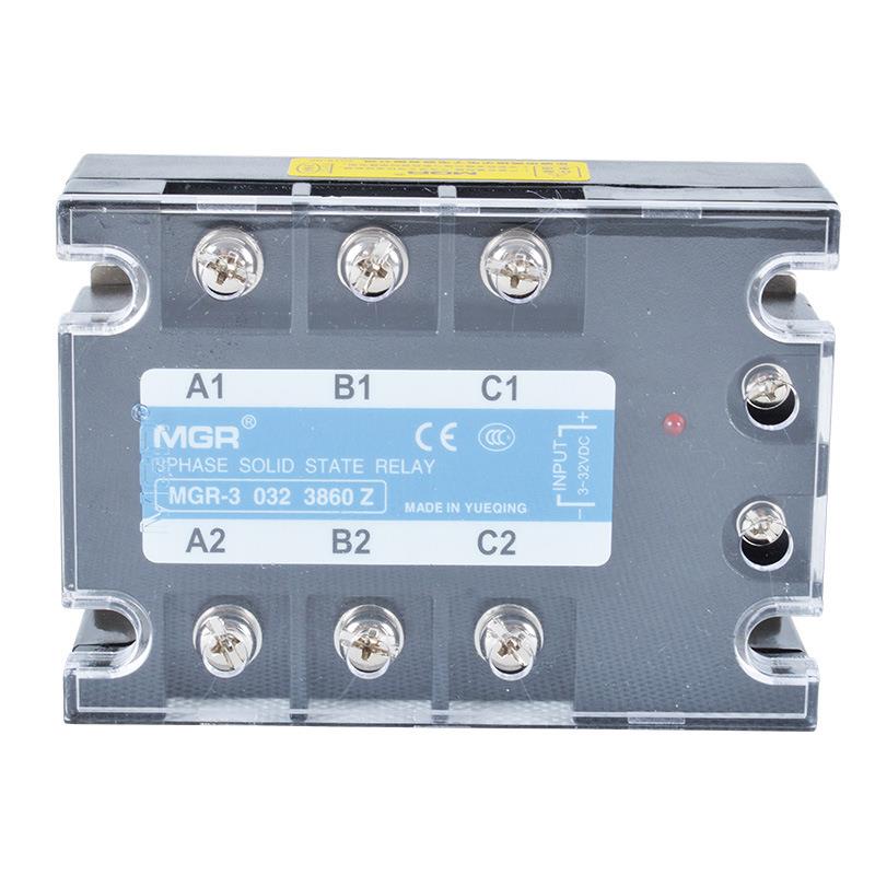 现货MGR-3 032 3860Z 三相交流固态继电器60A直流控交流 美格尔