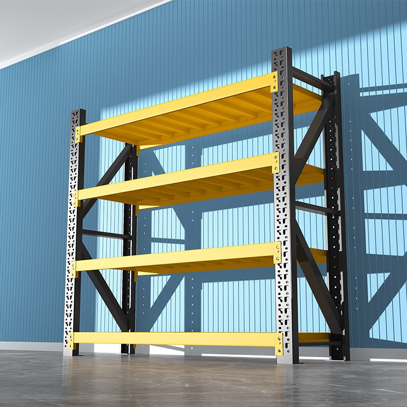 重型货架仓库阳台快递收纳架超市展示架家用地下室储物.架子置物