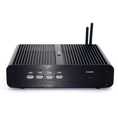 HYSTOU迷你电脑主机i7-8565U 10510U嵌入式工控mini pc工业小主机