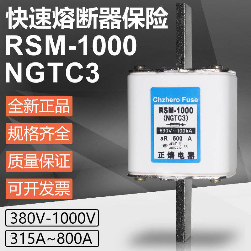 RSM-1000 NGTC3 800A 630A 560A 500A 450A 400A 690V快速熔断器