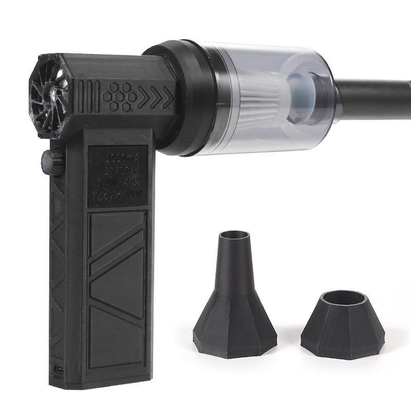 暴力风扇手持高速涡轮无刷高速电机大功率吹风机吹吸尘器套件