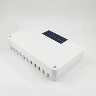 地暖中央集中控制盒壁挂炉和水泵联动分室温控有线集控盒开关智能