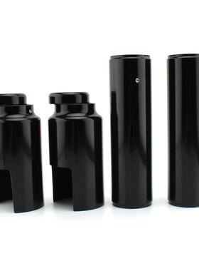 适用哈雷夜路德2007-2011年改装前叉减震套筒黑色前避震装饰罩防