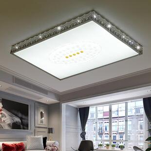 新款长方形吸顶灯外壳配件 家居灯配套件一个起批 长方形客厅灯