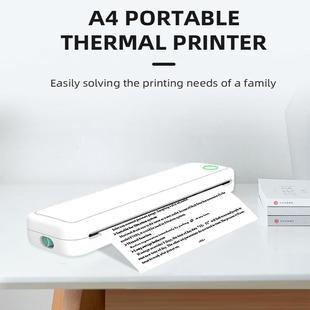 跨境新款小型迷你热敏打印机家用可连接手机打印机便携式A4打印机