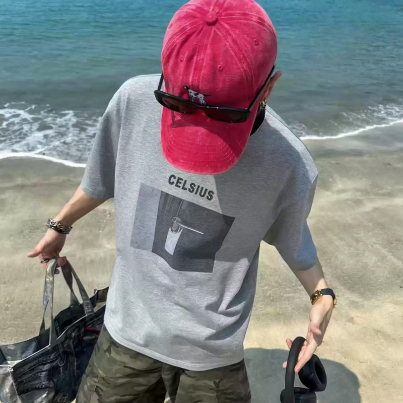 amp男女同款短袖t恤潮牌夏装T恤