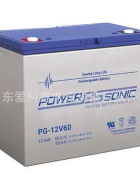 POWERSONIC蓄电池PG-12V60 铅酸免维护蓄电池12v60ah