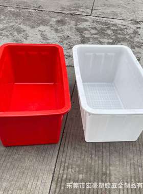 1020*630*485mm瓷砖箱加厚耐酸碱8040瓷砖浸泡箱红白色长方形水箱