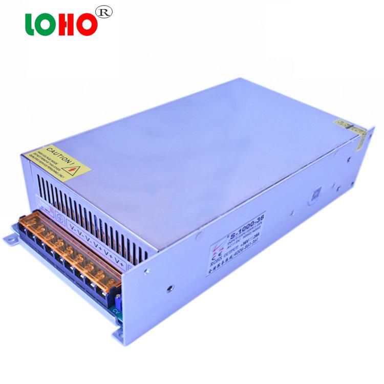 0~36V1000W开关电源 36V27A直流电源38V36V1000W大功率工控变压器