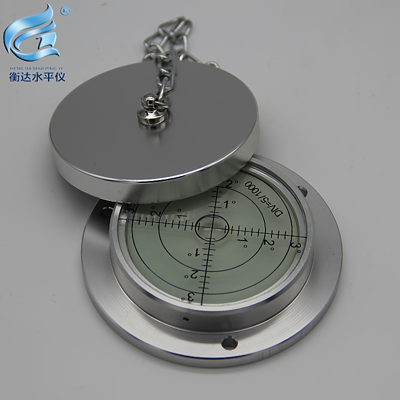 吊车支腿水平仪精度高徐工三联车载水平泡圆形打桩机水准器水平珠