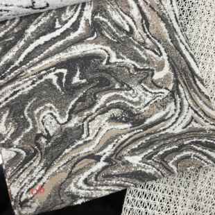 门幅140cm加厚抽象雪尼尔提花软装沙发布抱枕布料