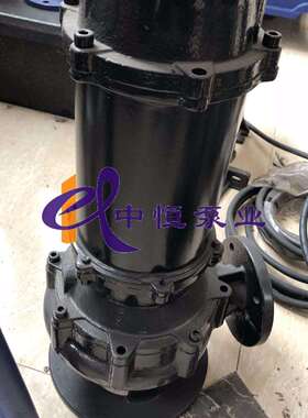 中恒泵业厂家销售 QW立式移动潜水排污泵 QWP排污泵 无堵塞耐腐