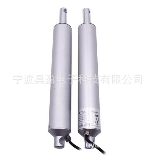 具盈推杆厂家1500N管状电机线性驱动直线电动推杆安装距