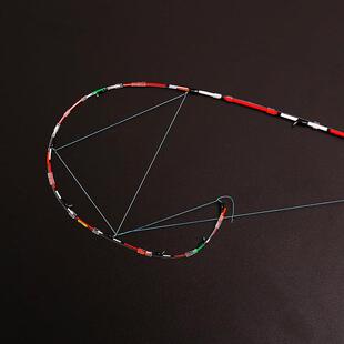 澳斯迪LED灯发光竿稍上电池筏竿竿稍筏钓尾稍微铅竿夜光钛合金梢