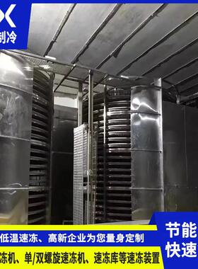 【广东冰雪】螺旋速冻机 食品速冻装置 可办理分期 先用后付