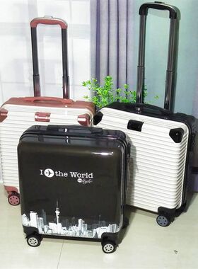18寸登机箱韩版行李箱可爱迷尔小清新H万向轮大学生男女拉杆旅行