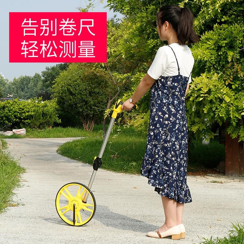测距轮测量滚尺手推滚轮式测距仪车器工程数显户外高精度机械量地