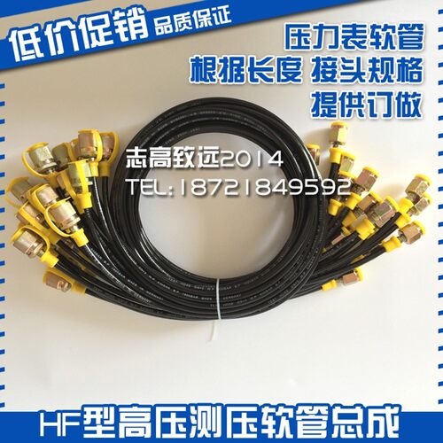 高压测压软管TEST HOSE DN=3 W.P 630BAR B.P 1600BAR 液压胶管