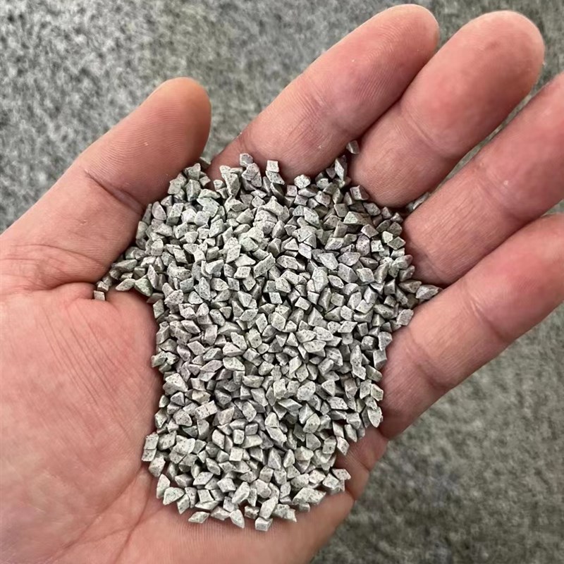 去毛刺石子棕刚玉斜三角6*6.8*8.1N0*10.12*12